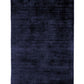 Tapis de salon moderne Uni LAME Bleu Marine - Novatrend 