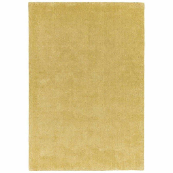 Tapis Luxe Salon Moderne PASTEL Jaune
