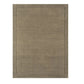 Tapis de Salon Moderne uni Pure Laine CANDY Taupe
