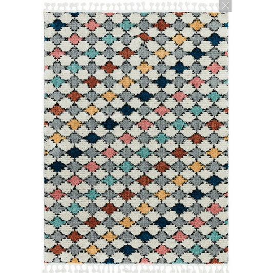 Tapis de salon à franges style berbère FARAH