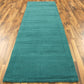 Tapis de couloir uni pure laine CANDY Turquoise - Novatrend 