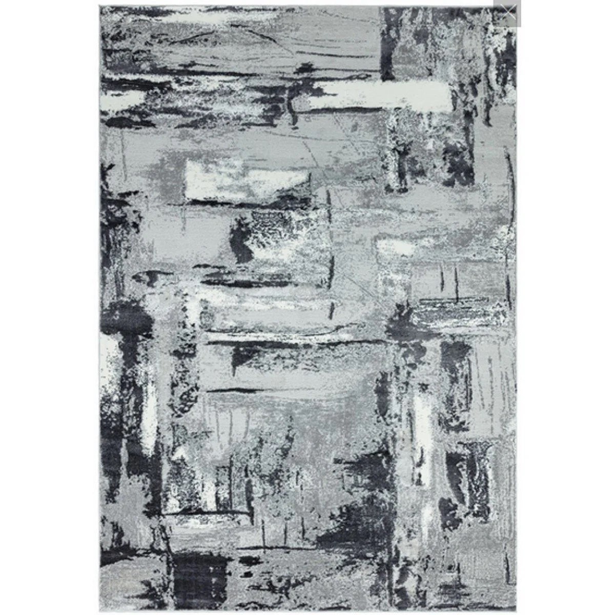 Tapis de salon moderne tissé plat DECOR
