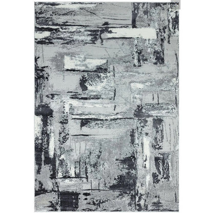Tapis de salon moderne tissé plat DECOR