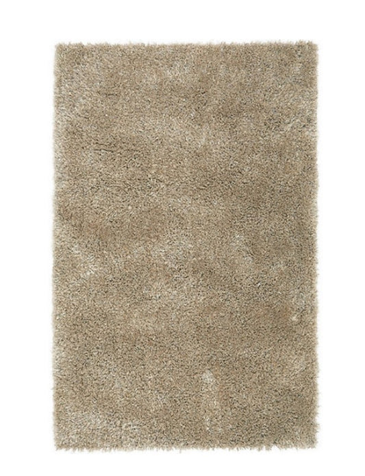 Tapis de salon Moderne poils longs DONNA Beige - Novatrend 