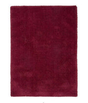 Tapis de salon shaggy moderne TITO Rouge - Novatrend 