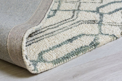Tapis de salon moderne en laine LEO - Novatrend 