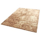 Tapis de salon en viscose fait main TITANE - Novatrend 