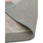 Tapis de salon en laine tissé plat CAMPTON
