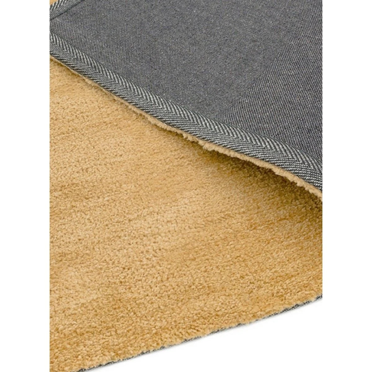 Alfombra de salón moderna negra HELIS