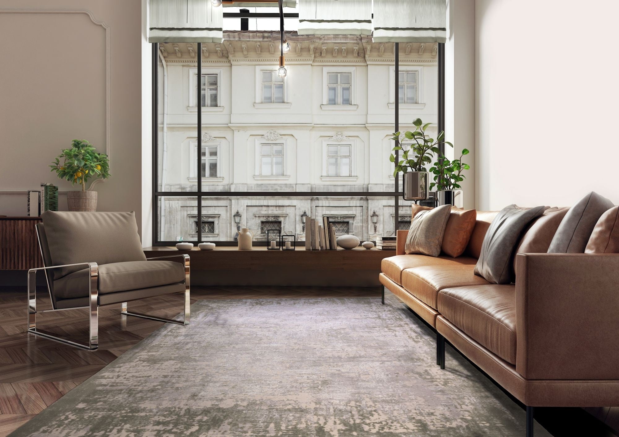 Tapis de salon moderne ZUKA