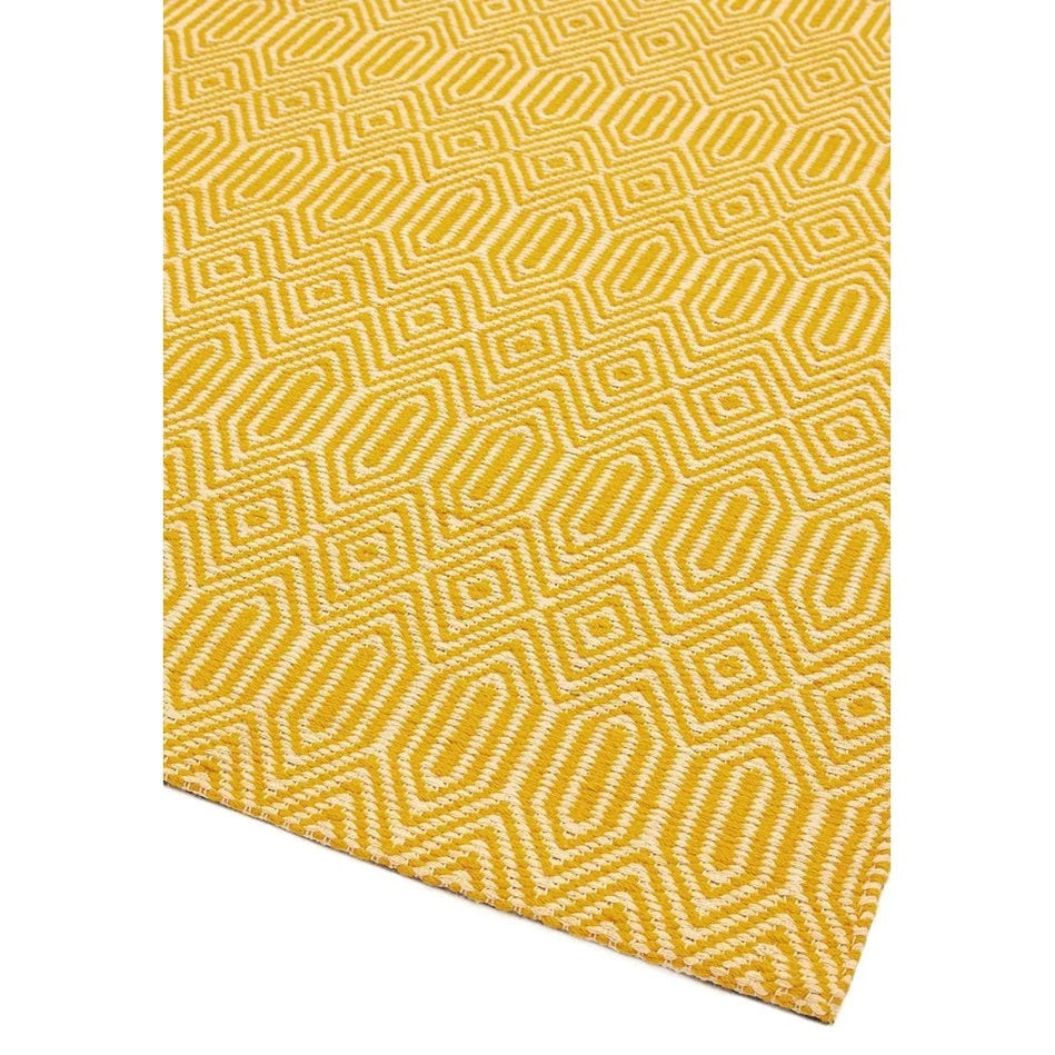 Tapis Laine et Coton tissé main style berbère SILWAN - Novatrend 