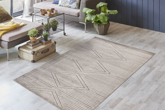 Alfombra salón estilo bereber AZTA