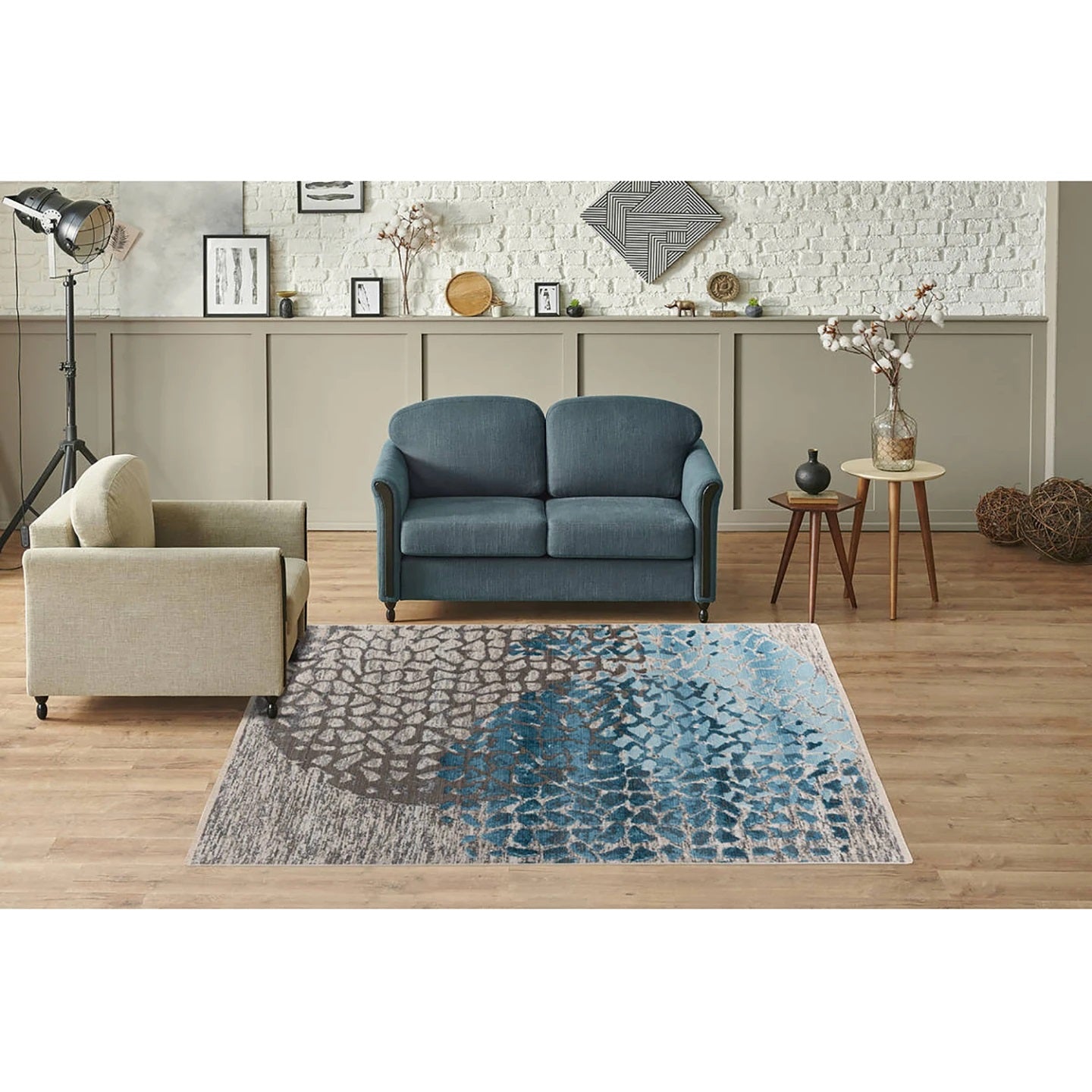 Tapis de salon moderne et design NILAD