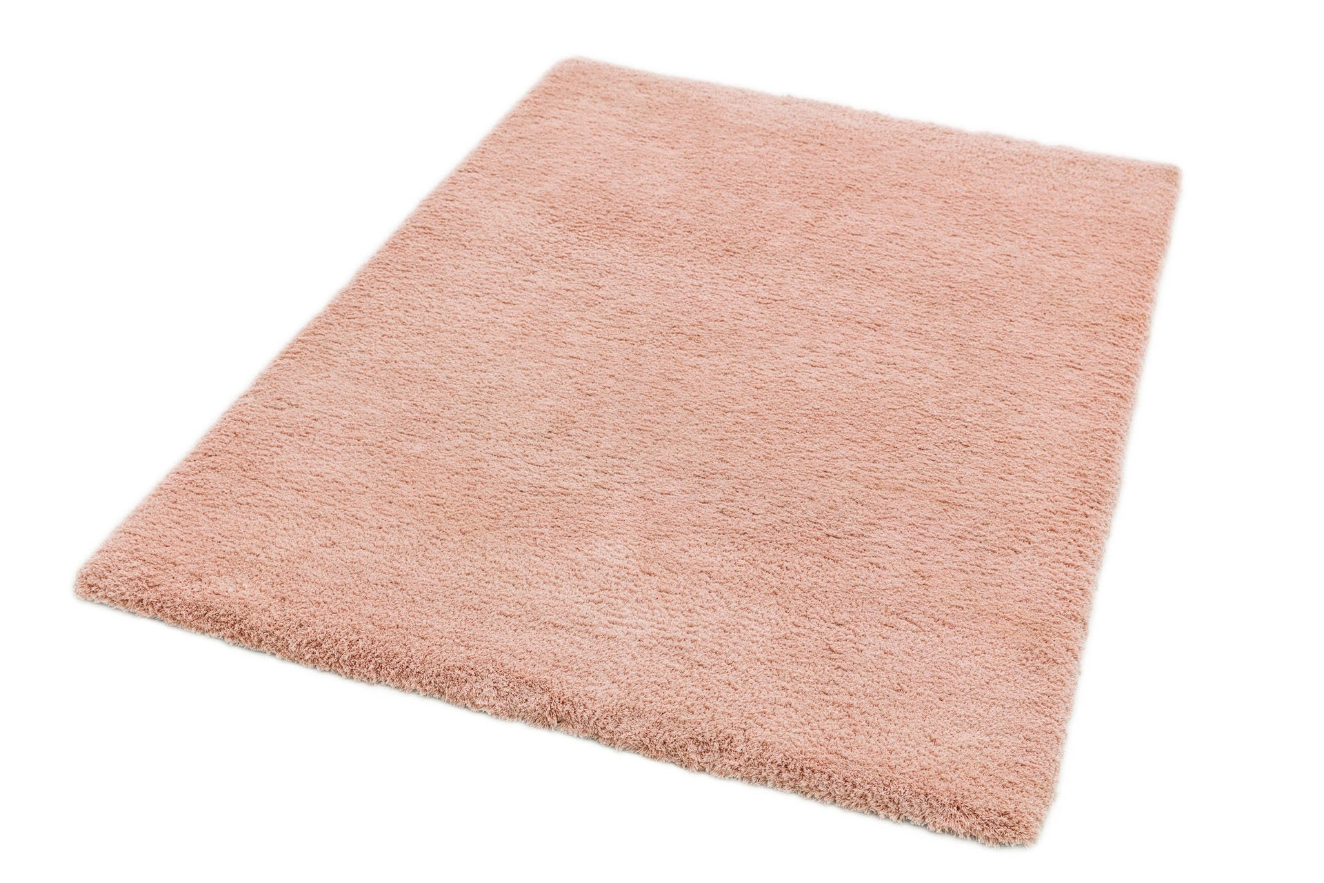 Tapis de salon shaggy moderne TITO Rose - Novatrend 