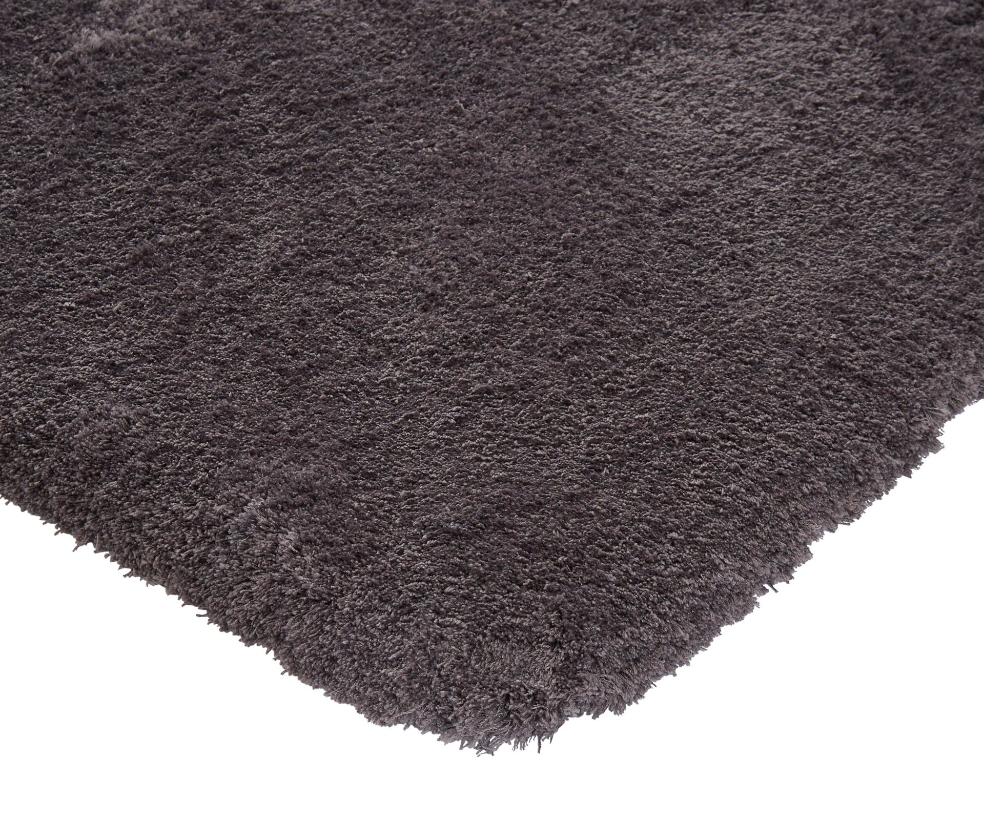 Tapis de salon shaggy moderne TITO Noir - Novatrend 