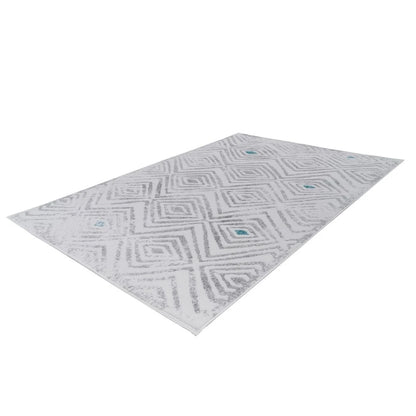 Tapis de salon tissé plat TORONTO