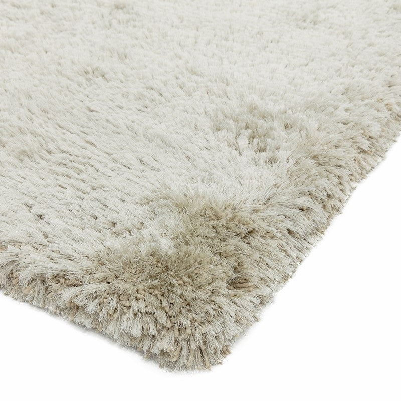 Tapis salon confort shaggy SPLASH Beige - Novatrend 