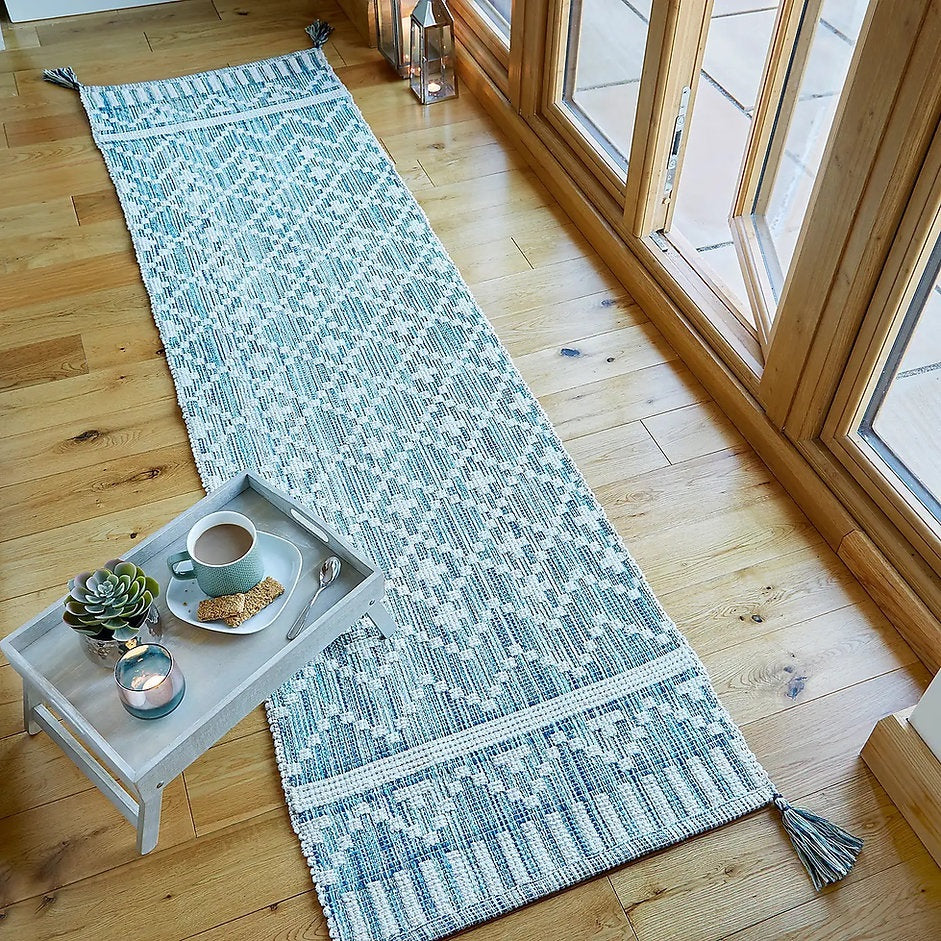 Tapis de couloir moderne en coton LAYLA - Novatrend 