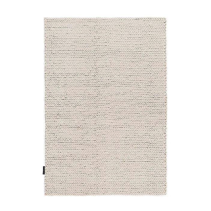 Tapis de salon tressé main en laine BORY - Novatrend 