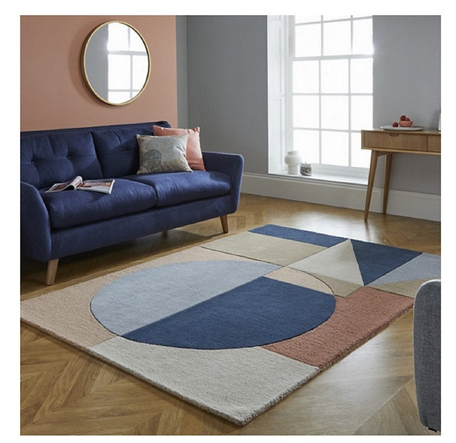 Tapis de salon moderne pure laine ARCHO - Novatrend 