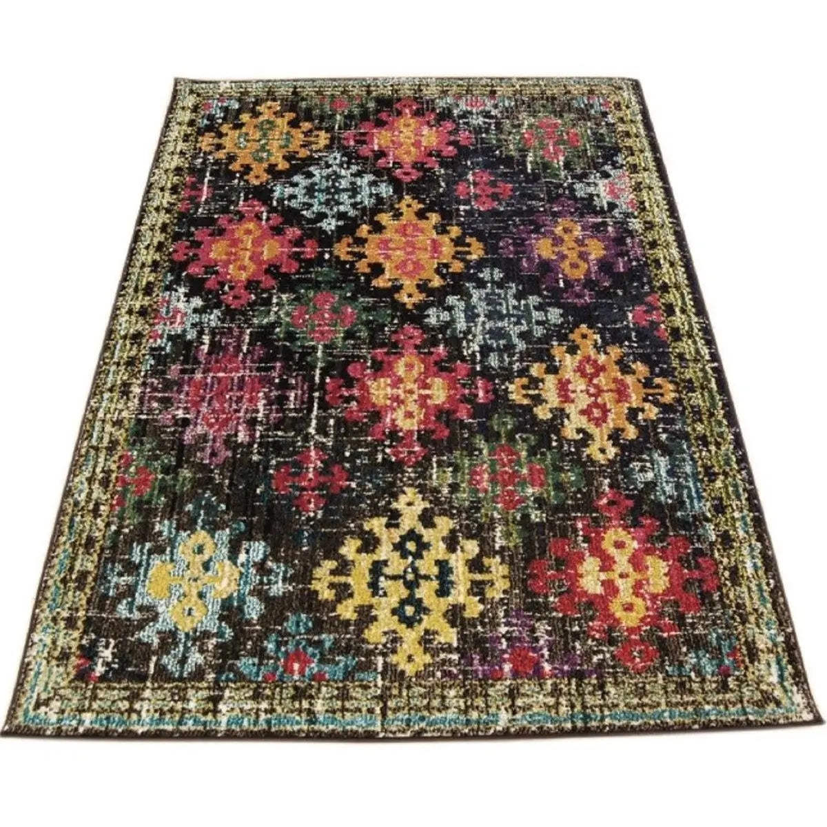 Tapis tissé plat à motifs BLUSH - Novatrend 