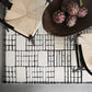Tapis de salon pure laine tissé main BOARDWALK - Novatrend 