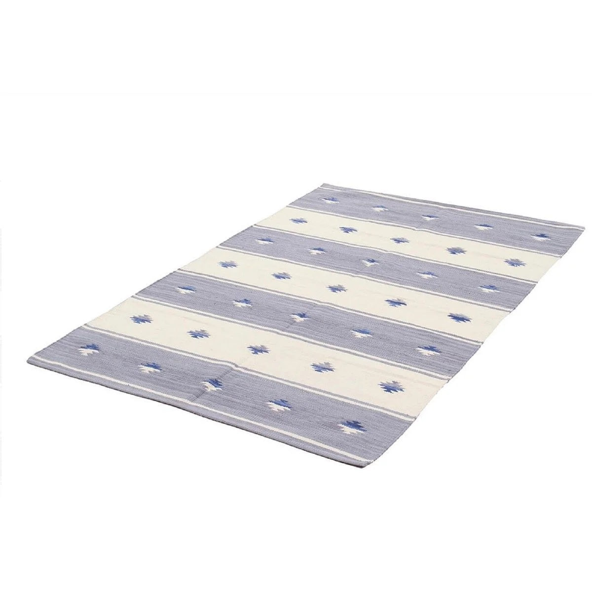 Tapis de salon moderne coton DECKO
