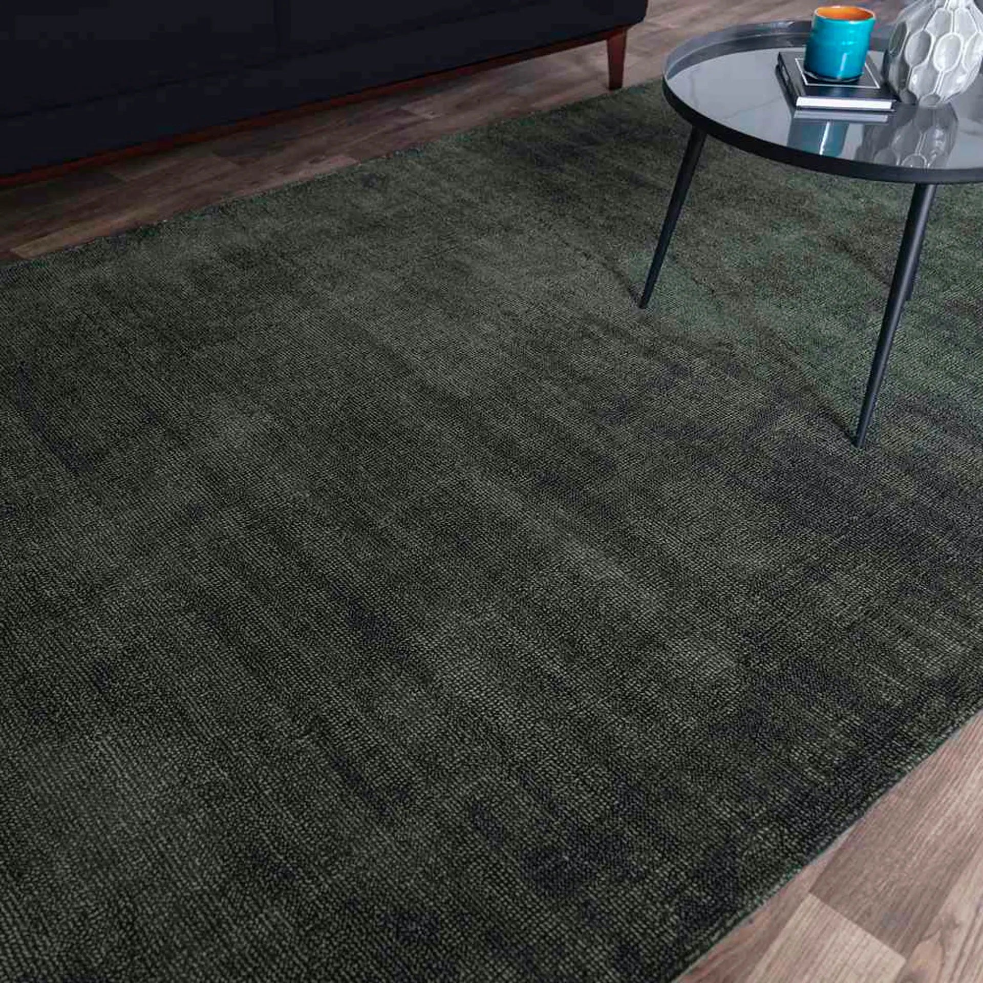 Tapis de salon moderne en viscose NESTA