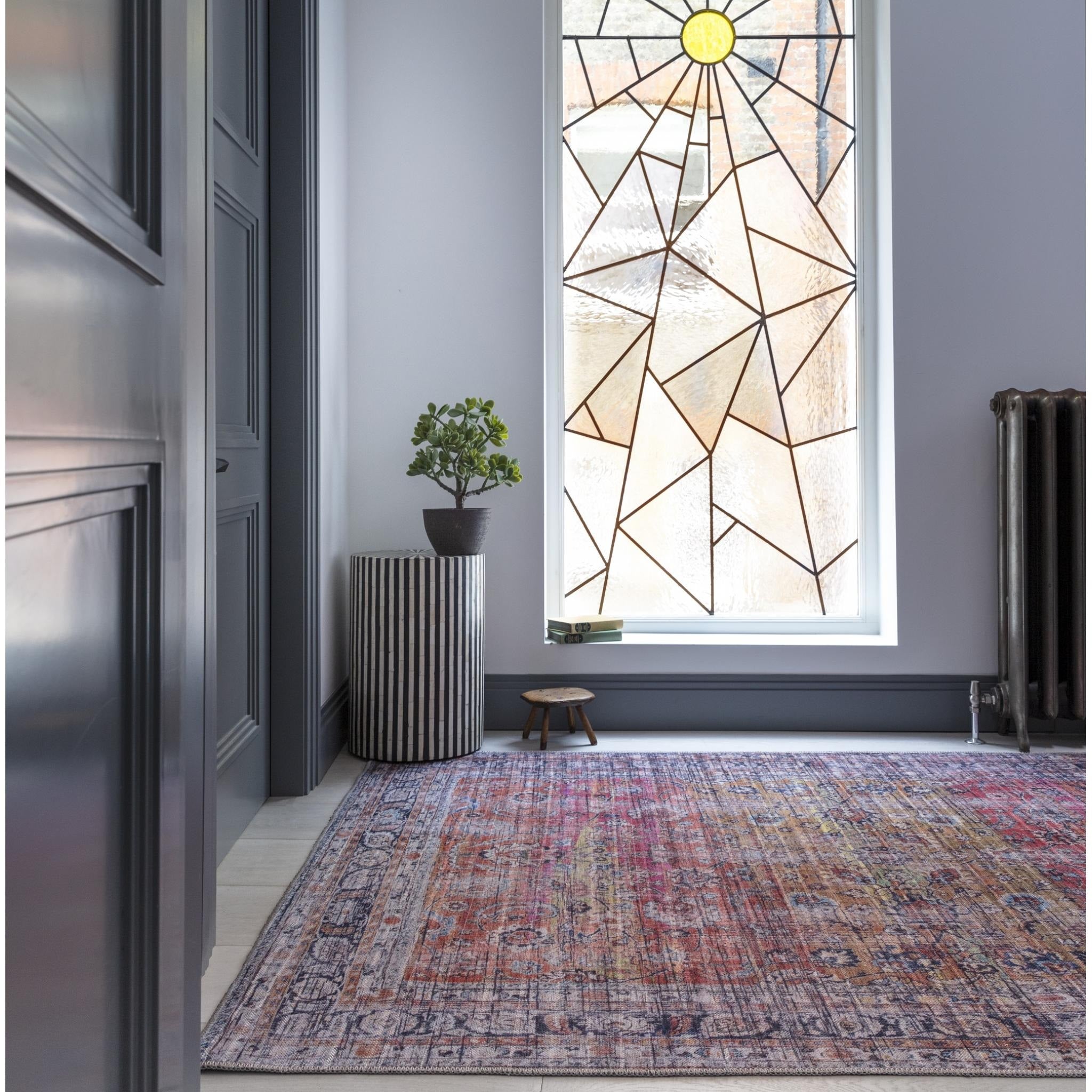 Alfombra de salón moderna de algodón DAKAR