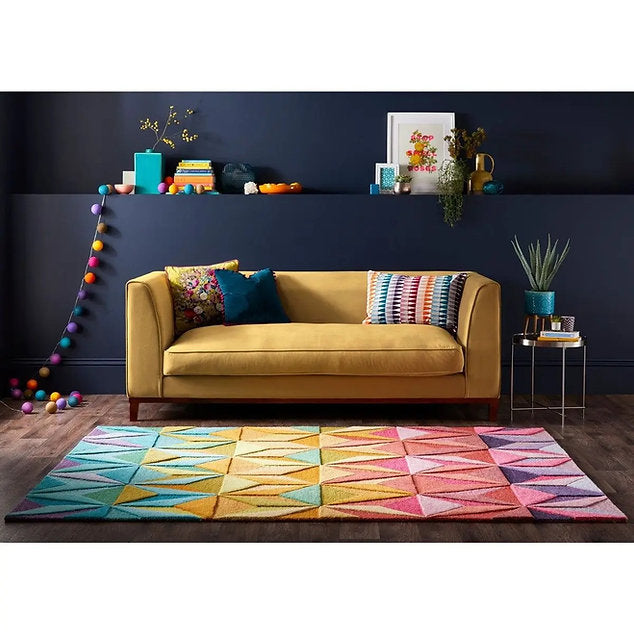 Tapis de salon pure laine tufté main DREAMY - Novatrend 