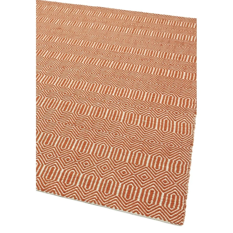 Tapis Laine et Coton tissé main style berbère SILWAN - Novatrend 