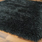 Tapis de salon shaggy FLOOD Noir - Novatrend 