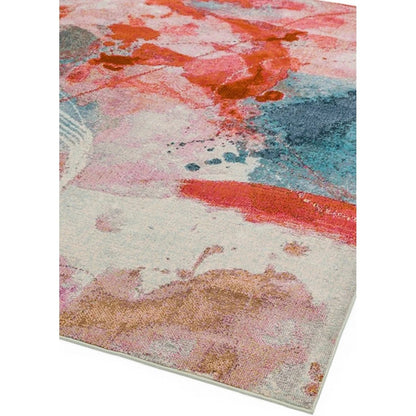 Tapis de salon moderne tissé plat EMILIO SUNDOWN