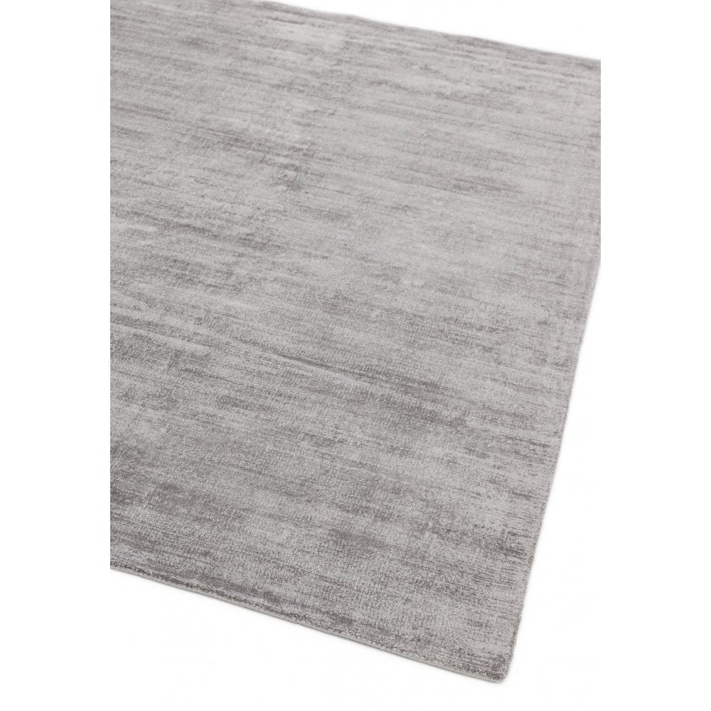 Tapis de salon moderne Uni LAME gris clair