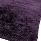 Tapis salon confort shaggy SPLASH Violet - Novatrend 