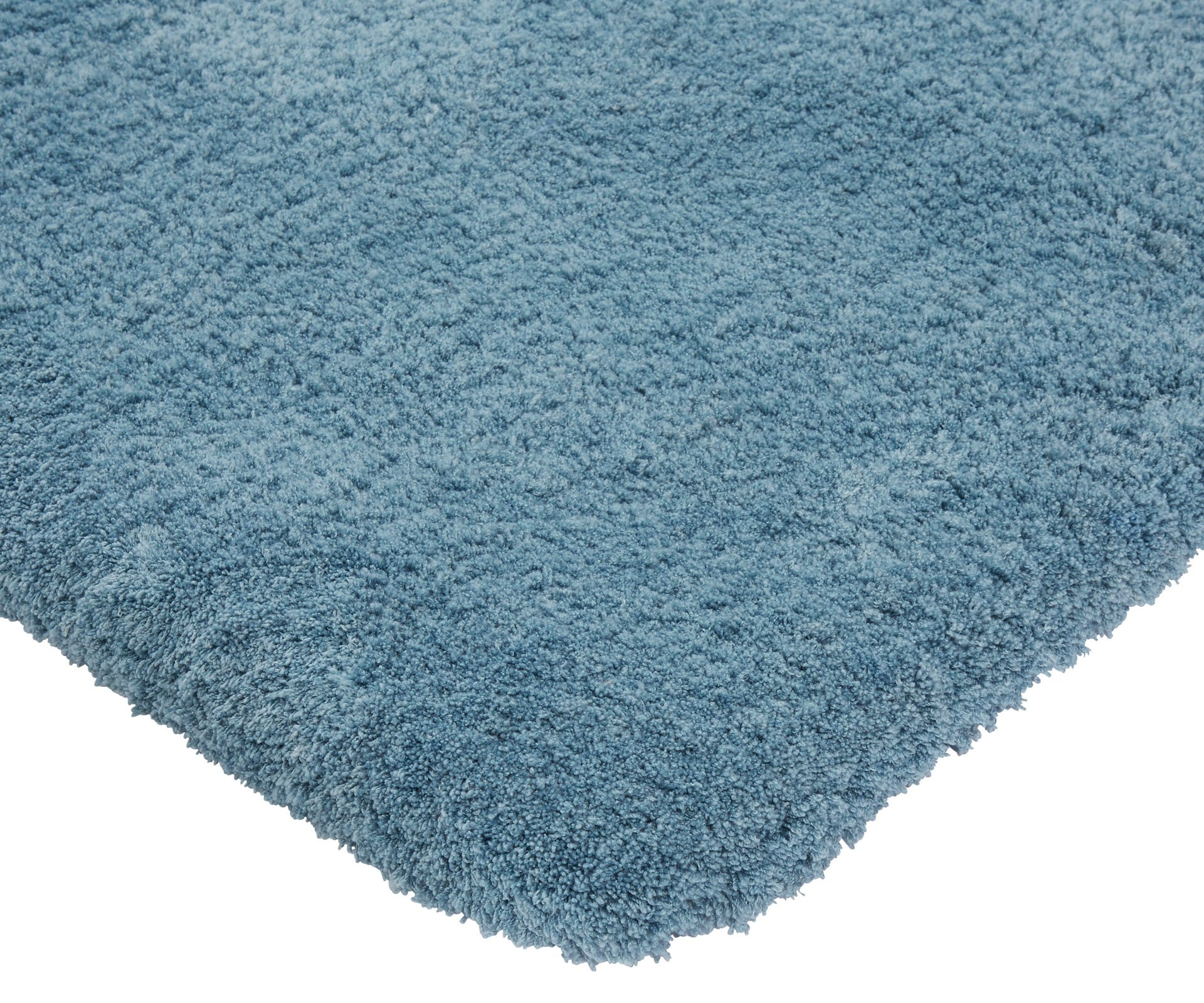 Tapis de salon shaggy moderne TITO Bleu - Novatrend 
