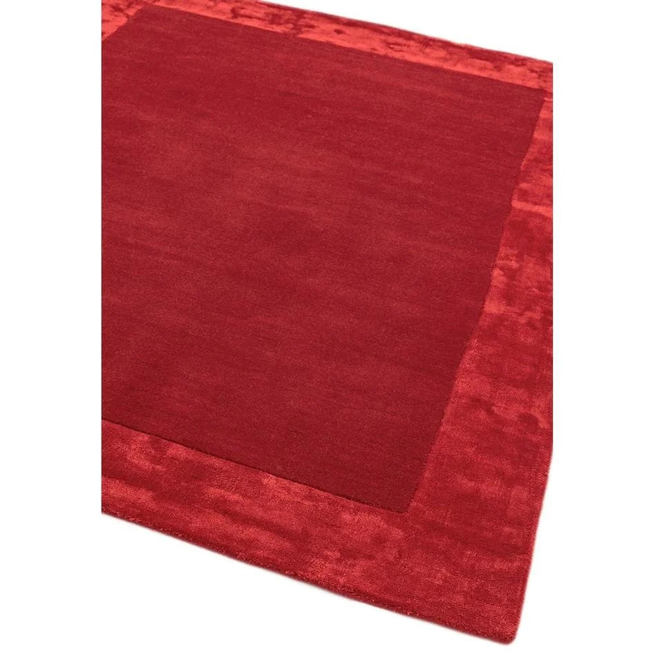 Tapis Laine fait main TOSCA Rouge - Novatrend 