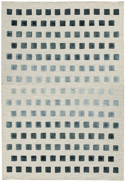 Tapis de salon moderne laine et viscose THEO JEWEL - Novatrend 