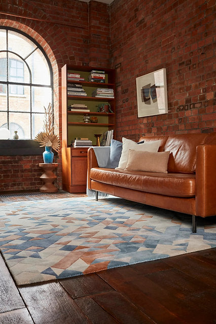 Tapis de salon moderne tufté main MYSTERIA - Novatrend 