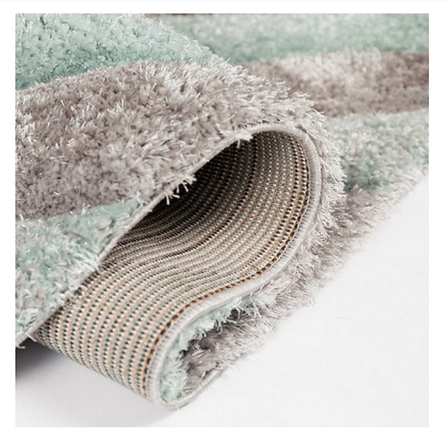 Tapis de salon moderne tissé plat CROSS - Novatrend 