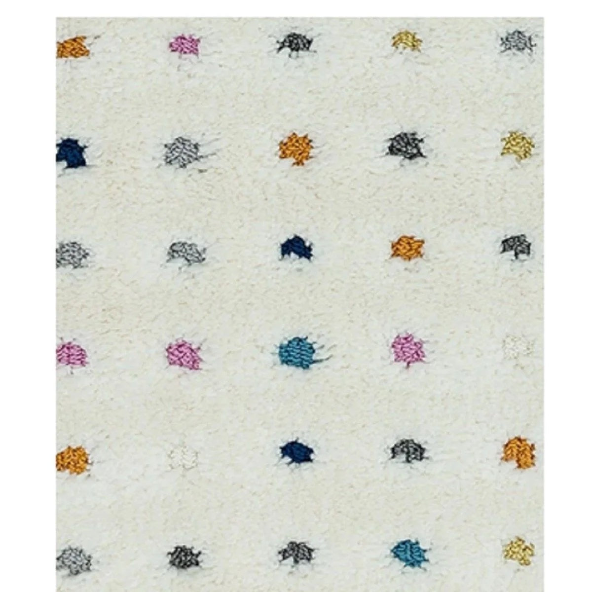 Tapis moderne à franges DOTTY