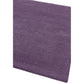 Tapis de Salon Moderne uni Pure Laine CANDY Violet - Novatrend 