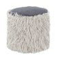 Pouf style fourrure ROMEO - Novatrend 