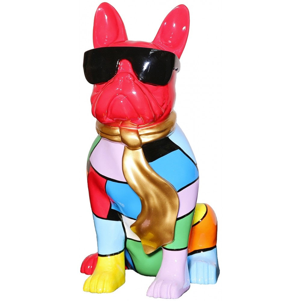 Sculpture statue moderne JOHNNY DOG - Novatrend 