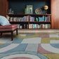 Tapis de salon moderne tissé plat RETRO - Novatrend 