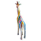Sculpture statue moderne géante GIRAFFA 1m65 - Novatrend 