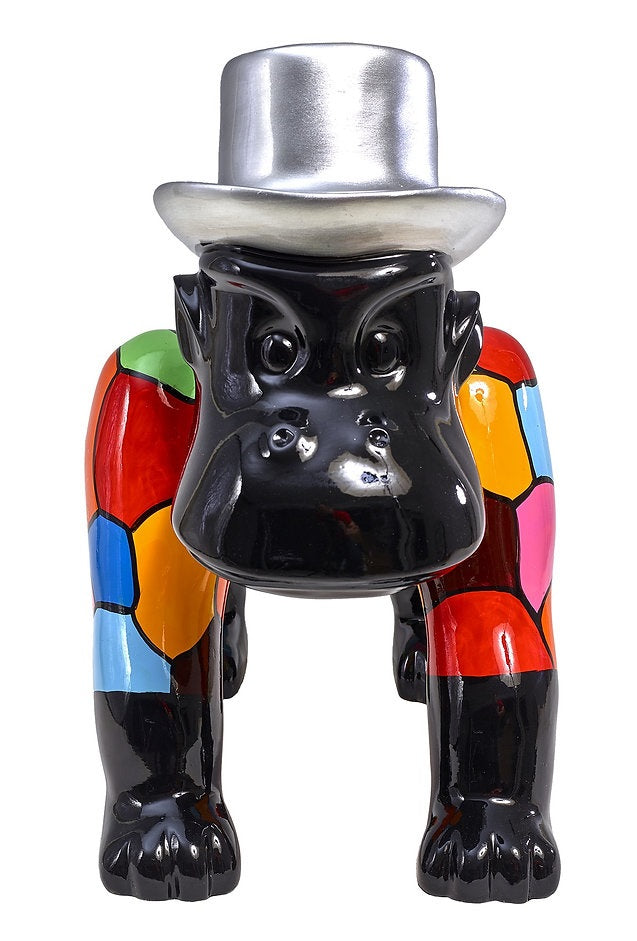 Sculpture statue moderne gorille CAPUCIN - Novatrend 