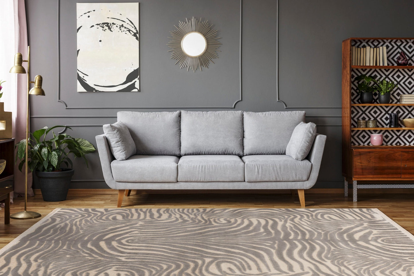Tapis de salon moderne SAVANA