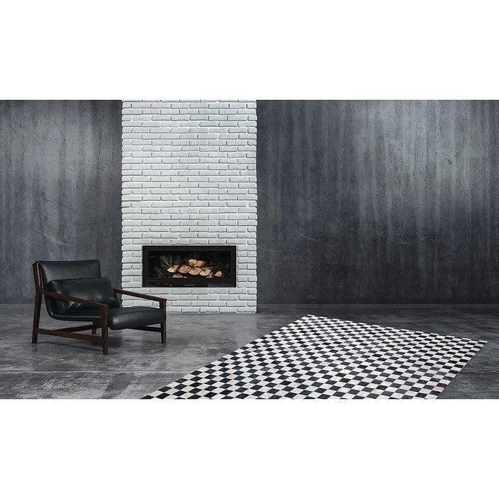 Tapis de salon moderne cuir véritable SOAR - Novatrend 