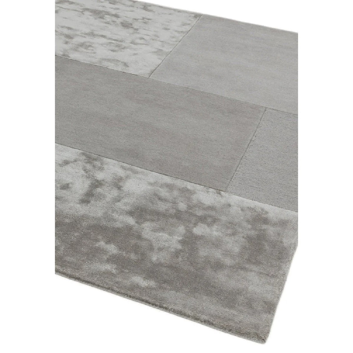 Tapis de salon moderne tufté main SLATE - Novatrend 